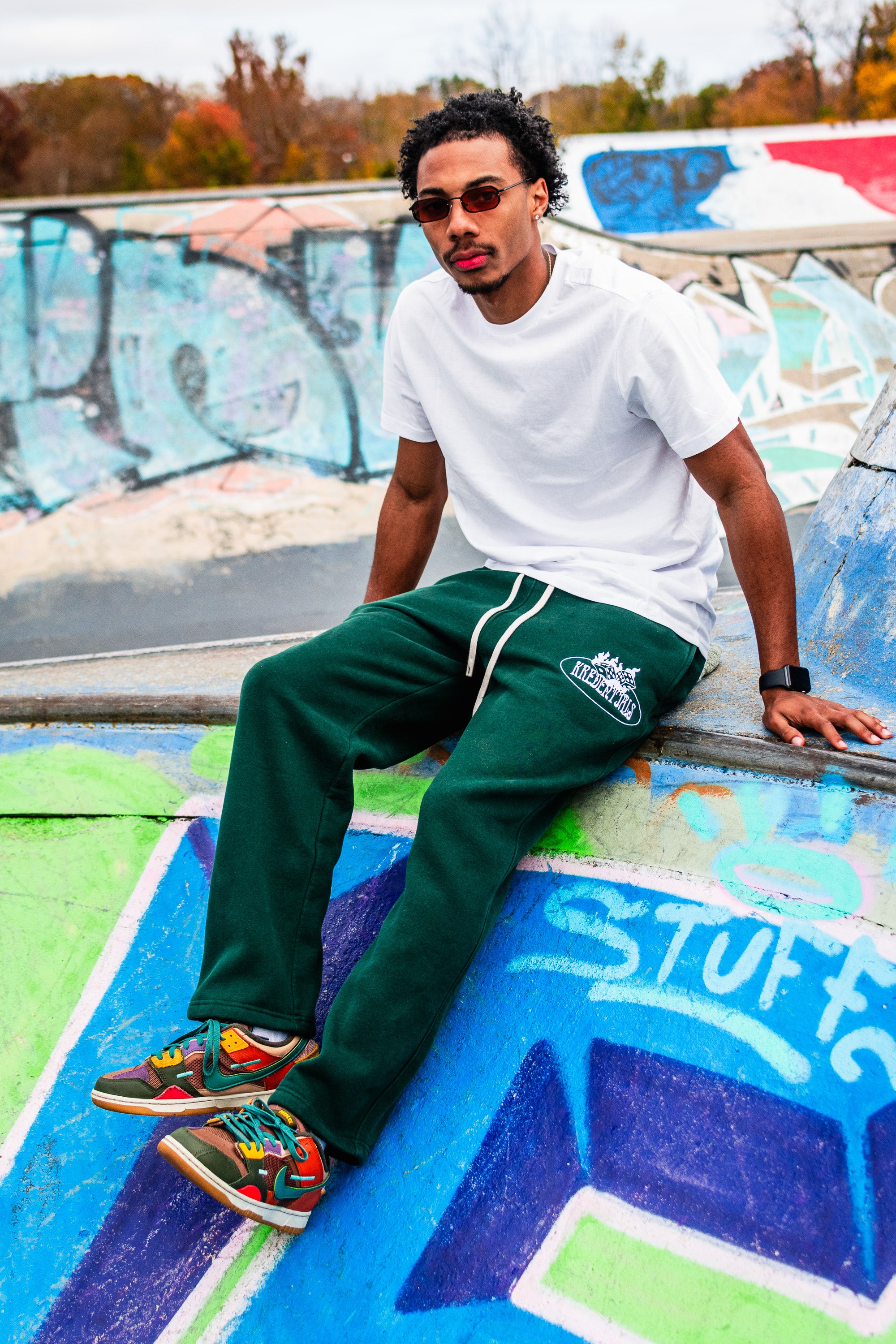 Green Lifestyle Sweatpants