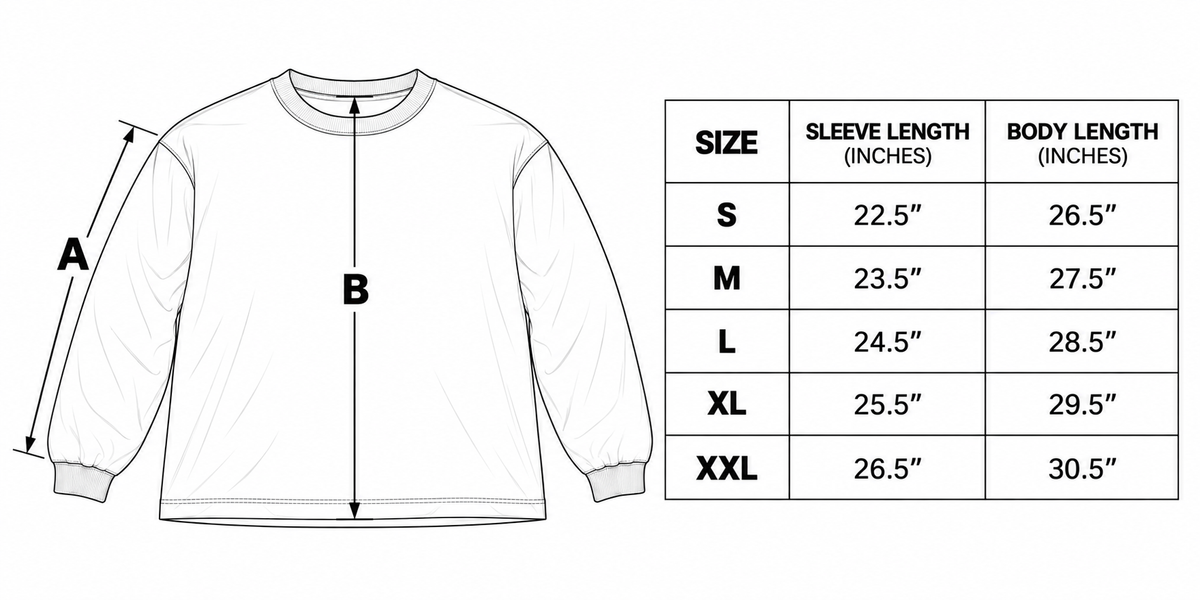 Charcoal Long Sleeve